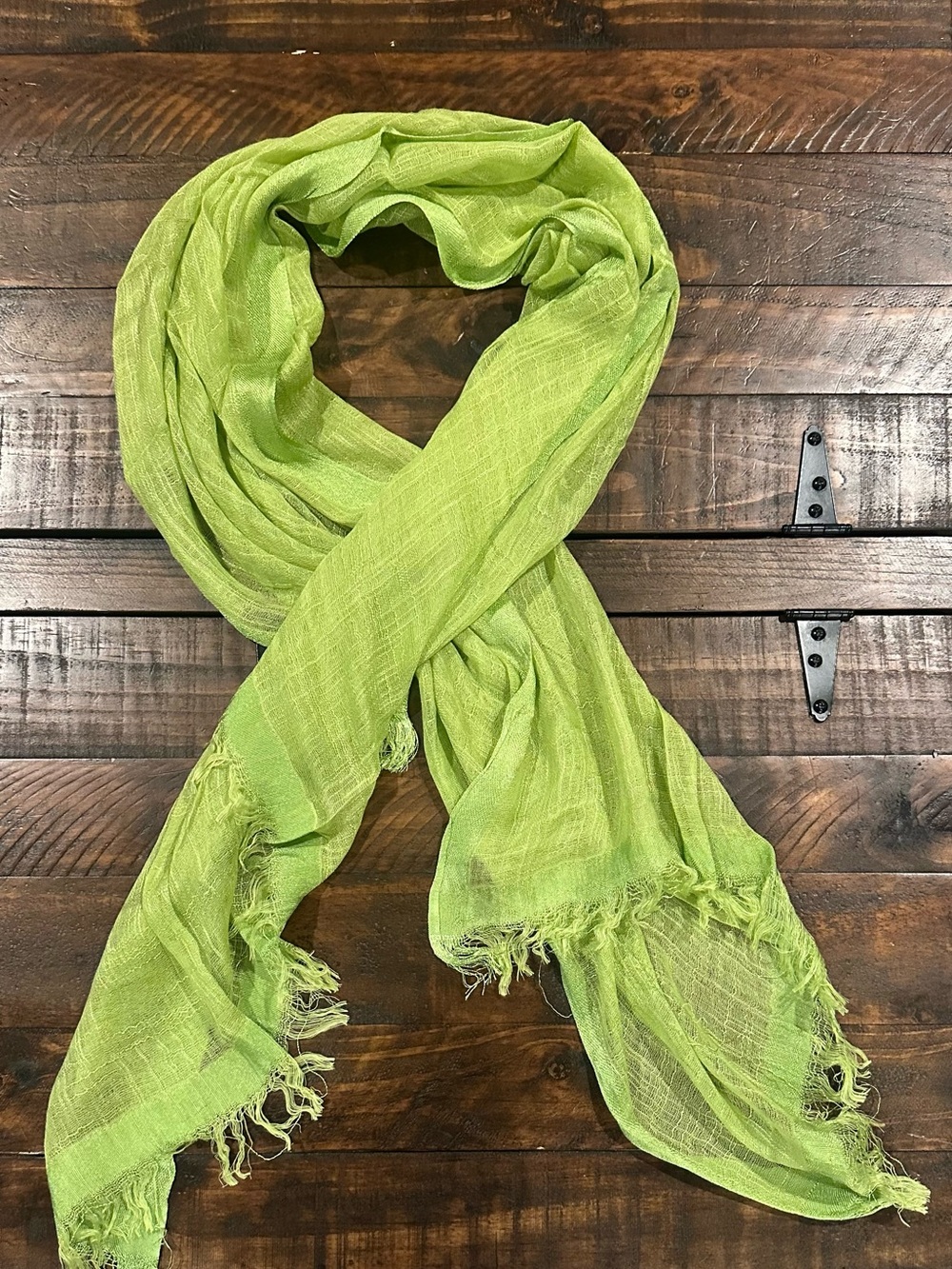 Light Green Women's Scarf - Versatile Lightweight Wrap